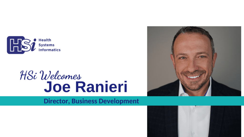 HSi Welcomes Joe Ranieri